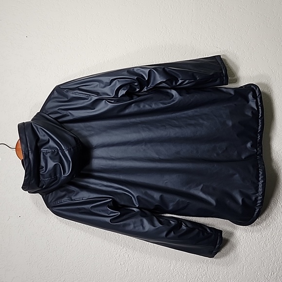 Zara Blue Vinyl Coat Sz. 13-14 cm - Picture 6 of 6